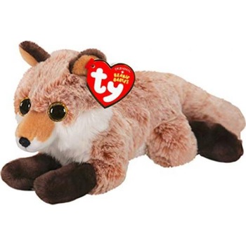 Jucarie de plus TY - Beanie Boos, Vulpe, 15 cm Jucarie de plus TY - Beanie Boos, Vulpe, 15 cm