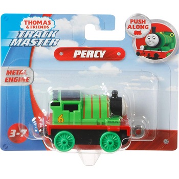 Locomotiva de impins Thomas & Friends - Trackmaster, Percy cu pete colorate Locomotiva de impins Thomas & Friends - Trackmaster, Percy cu pete colorate