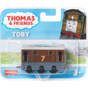 Locomotiva de impins Thomas & Friends - Trackmaster, Toby Locomotiva de impins Thomas & Friends - Trackmaster, Toby