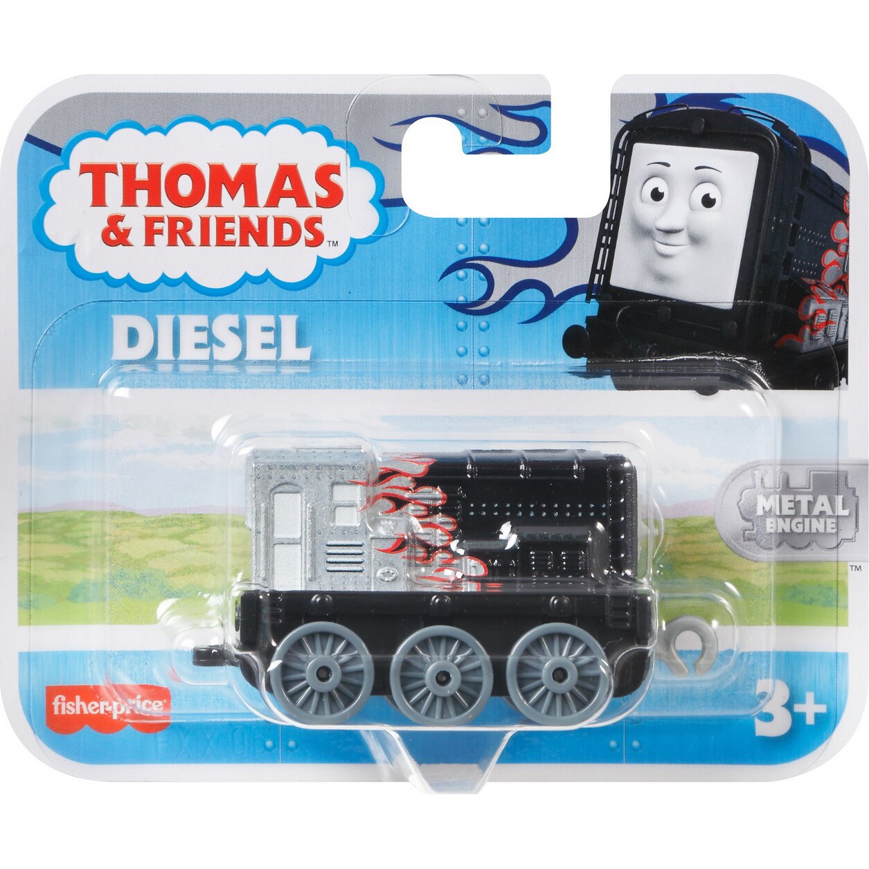 Locomotiva de impins Thomas & Friends - Trackmaster, Diesel