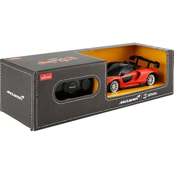 Masinuta Rastar RC - McLaren Senna, rosu, 1:24