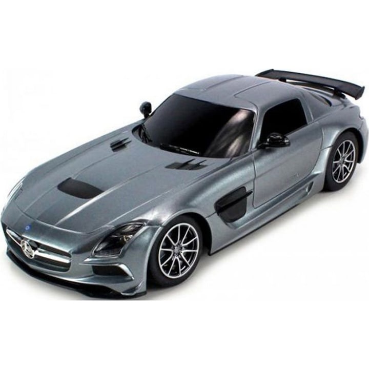 Количка Rastar RC - Mercedes-Benz SLS, Сребрист, 1:18