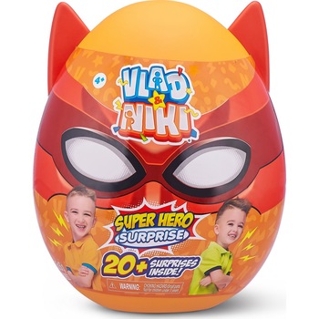 Set de joaca Zuru - Vlad Si Niki, Ou rosu cu surprize Set de joaca Zuru - Vlad Si Niki, Ou rosu cu surprize