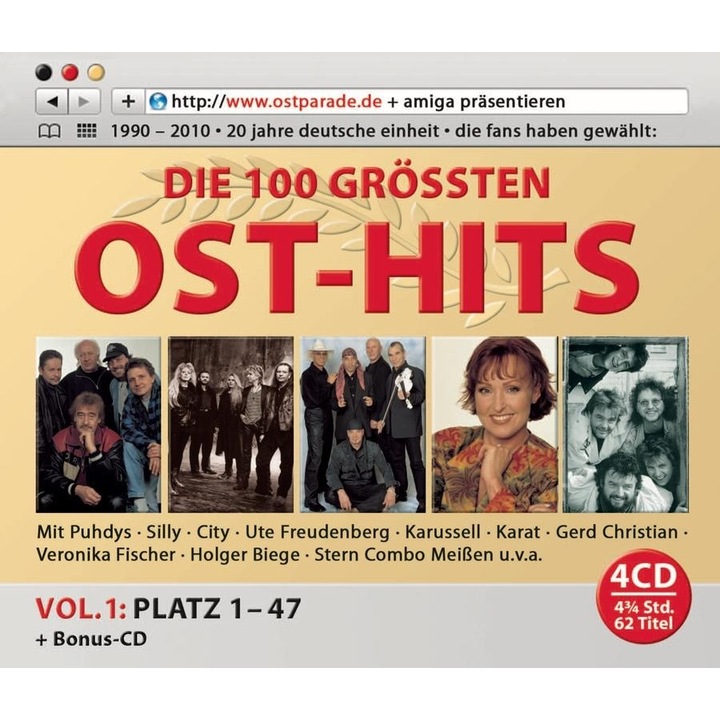 Various Artists-Die Ultimative Ostparade - Top 100 Folge Vol1-4CD