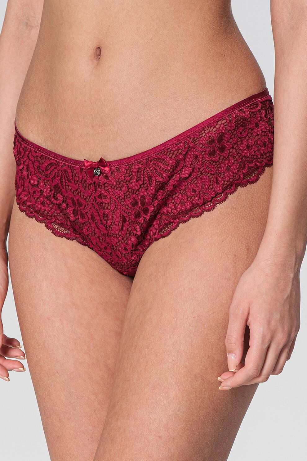 Hunkemoller, Chiloti brazilieni de dantela Rose, Visiniu