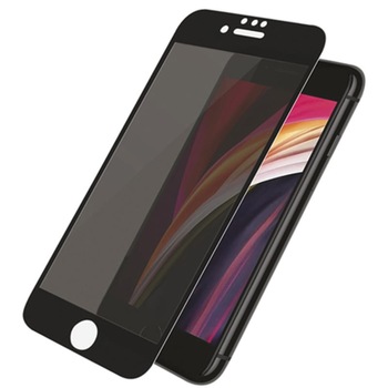 Folie sticla securizata Panzerglass pentru iPhone 6/6s/7/8/SE 2020, Negru Folie sticla securizata Panzerglass pentru iPhone 6/6s/7/8/SE 2020, Negru
