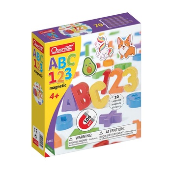 Set magnetic ABC 123 Quercetti Set magnetic ABC 123 Quercetti