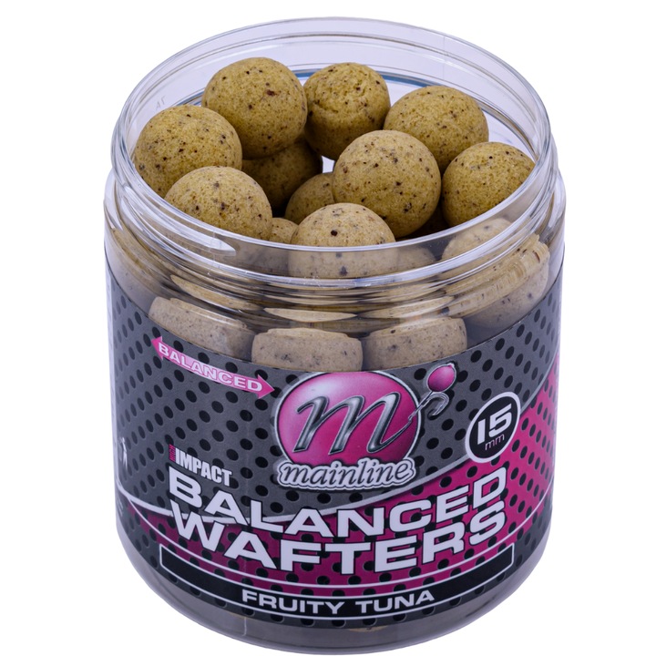 Accesoriu pescuit, momeala multicolor, AMAINLINE Wafters, 15 mm