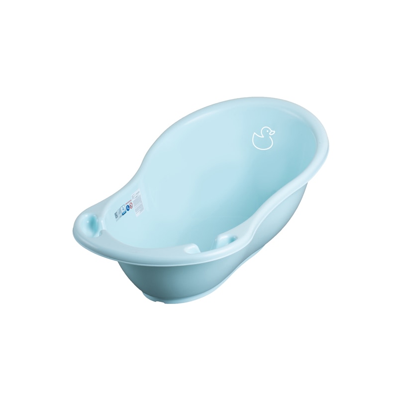 Cadita 86 cm pentru bebelusi Tega Baby Kaczka DK-004-129, Albastru