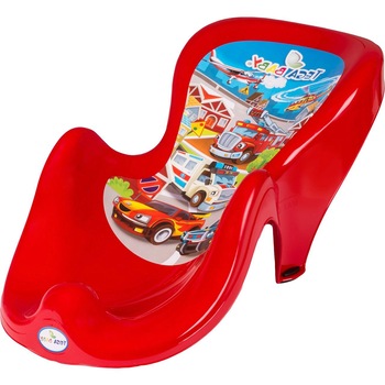Suport anatomic pentru cadita cu ventuze de sustinere Tega Baby Cars CS-003-121, Rosu Suport anatomic pentru cadita cu ventuze de sustinere Tega Baby Cars CS-003-121, Rosu