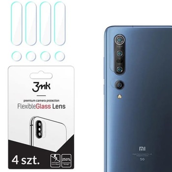 Folie protectie camera foto 3MK pentru Xiaomi Mi 10, Sticla, 4 buc, 0.2 mm, Transparent Folie protectie camera foto 3MK pentru Xiaomi Mi 10, Sticla, 4 buc, 0.2 mm, Transparent