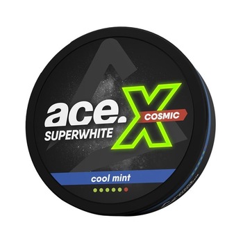 Snus Ace X Cosmic Cool Mint 20 mg Snus Ace X Cosmic Cool Mint 20 mg