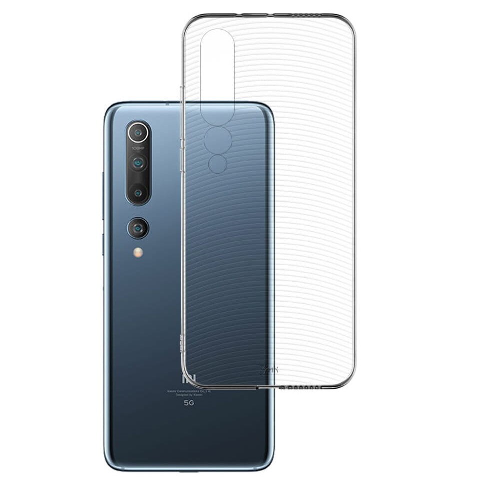 Husa de protectie 3MK Armor Case pentru Xiaomi Mi 10 / Mi 10 Pro, TPU, Transparent
