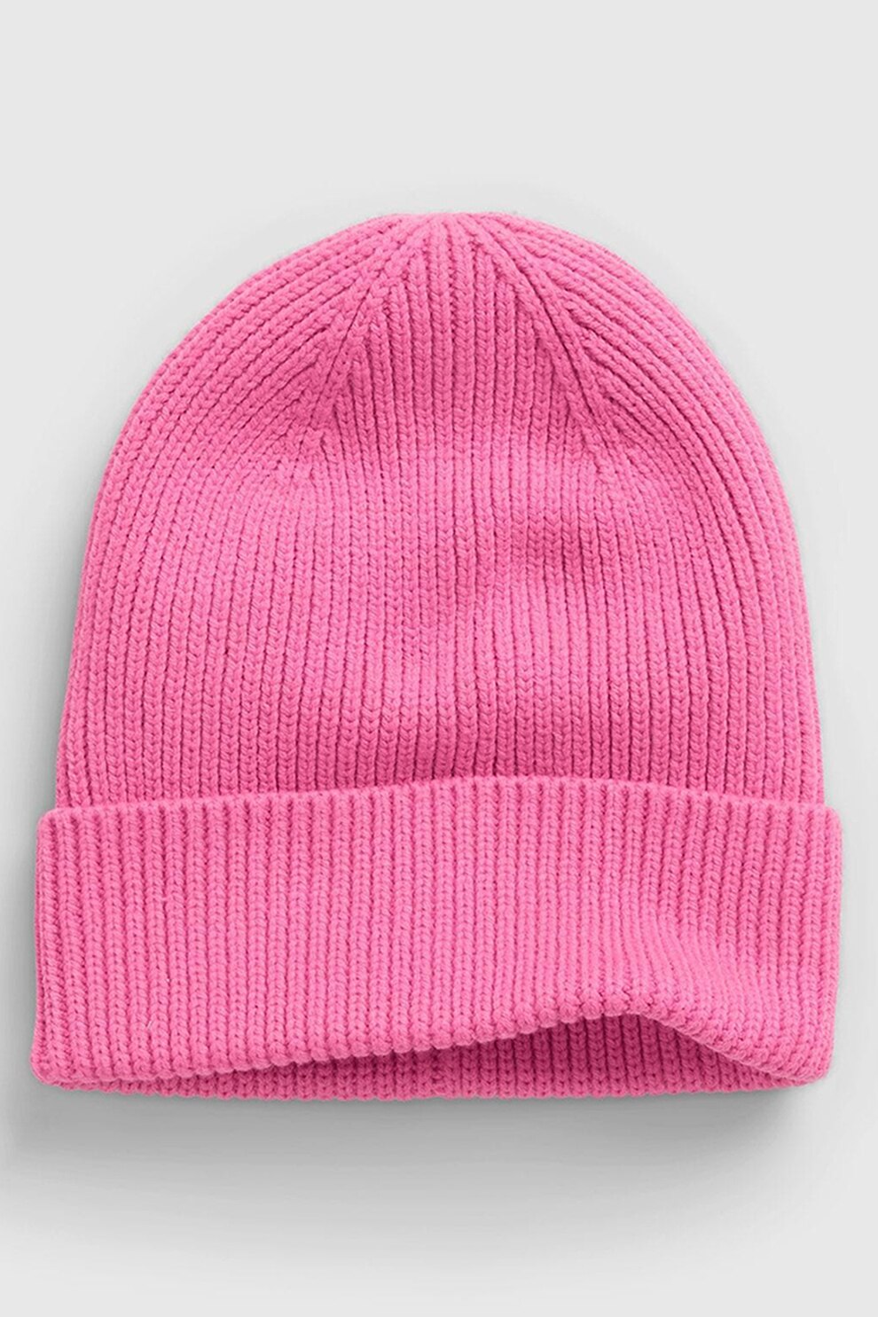 GAP, Caciula elastica tricotata din amestec de bumbac organic, Fucsia