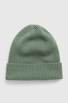 GAP, Caciula elastica din amestec de bumbac organic, Verde sparanghel GAP, Caciula elastica din amestec de bumbac organic, Verde sparanghel