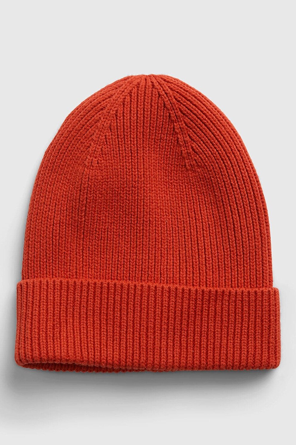 GAP, Caciula elastica din amestec de bumbac organic, Rosu vermilion