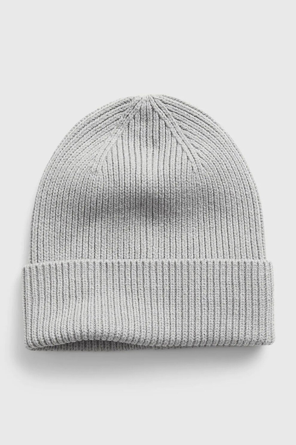 GAP, Caciula elastica din amestec de bumbac organic, Gri deschis