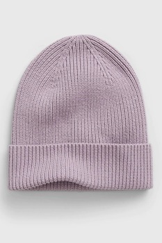 GAP, Caciula elastica din amestec de bumbac organic, Lila GAP, Caciula elastica din amestec de bumbac organic, Lila