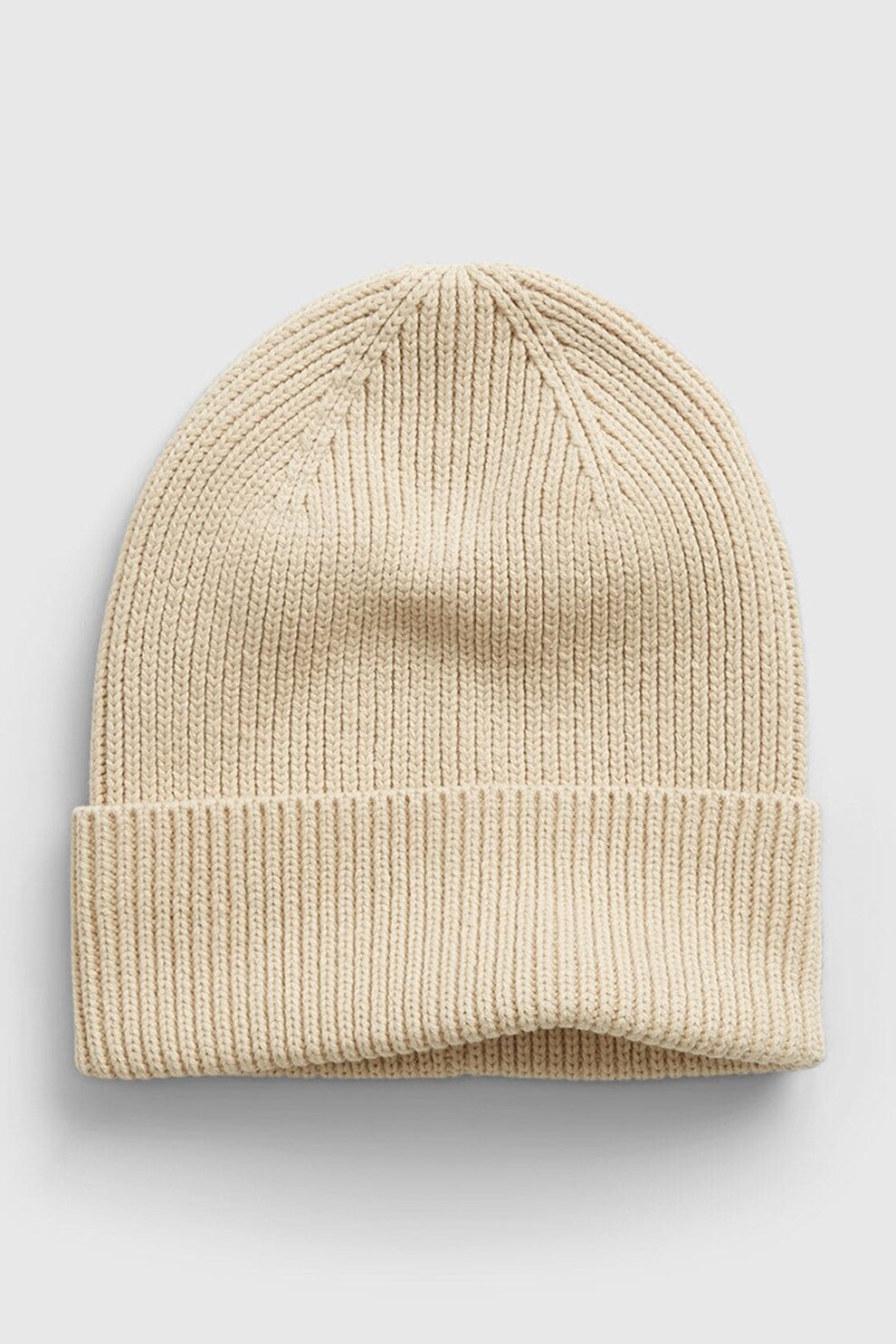 GAP, Caciula elastica din amestec de bumbac organic, Crem