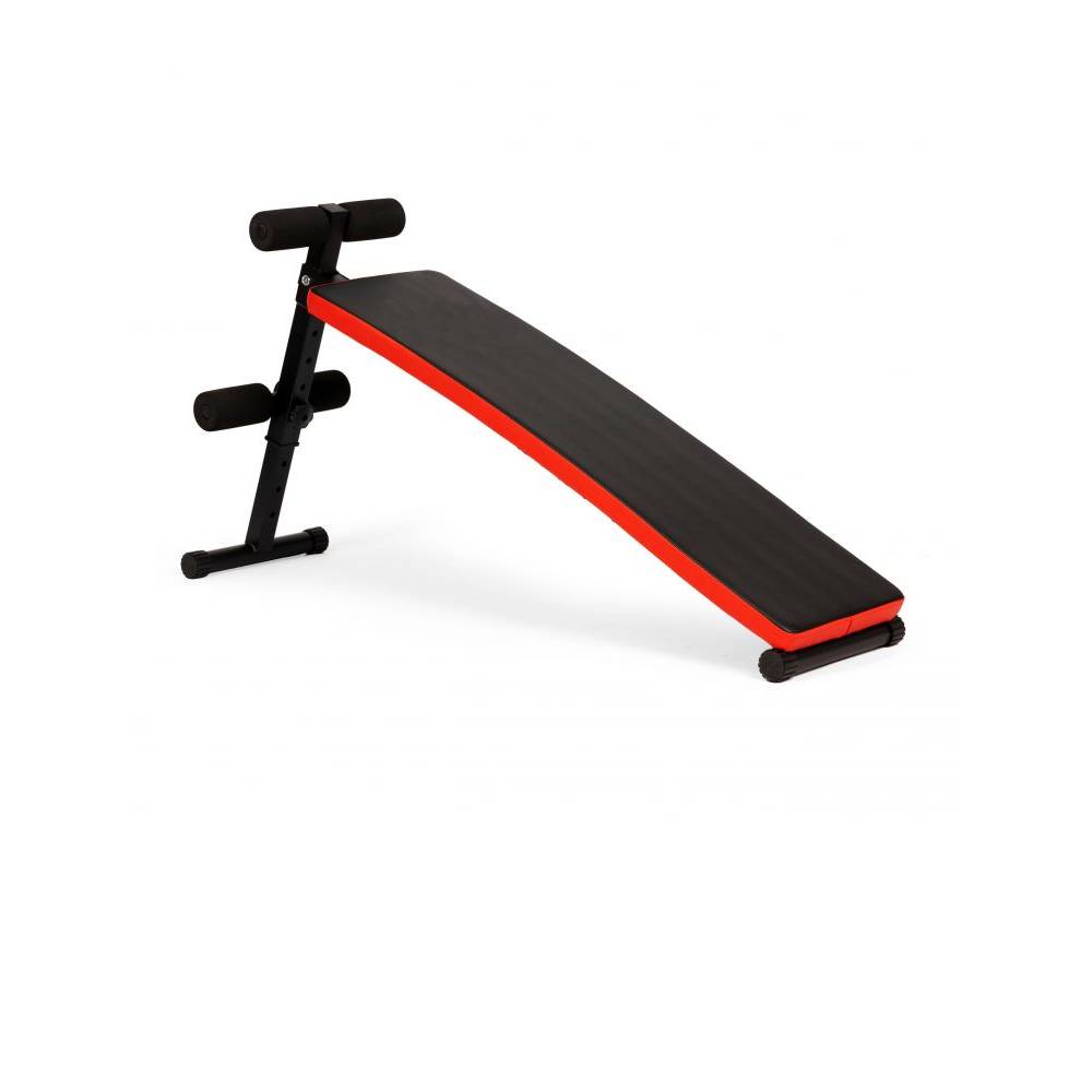 Banca Oblica de Exercitii Bigshot BS2103RBLK, 123 x 35 x 50, Negru - Rosu