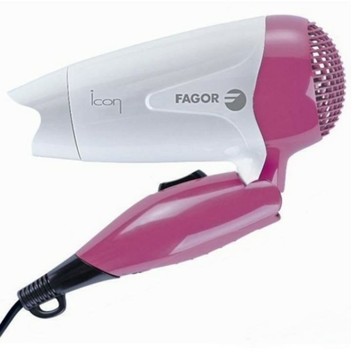 Fagor SP-1250 Úti hajszárító, 1200W, fehér/pink