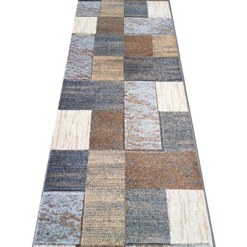 Covor hol gri / maro 100x250 cm grosime 12 mm, greutate 2,3 kg/mp Covor hol gri / maro 100x250 cm grosime 12 mm, greutate 2,3 kg/mp