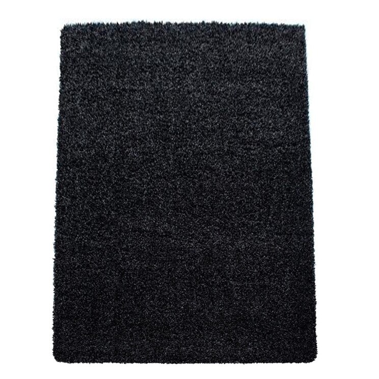 Covor modern cu fir lung Shaggy Dream 4000, 80x150cm, 100% polipropilena,gramaj , 2600g/mp, inaltime fir 5 cm , model uni, culoare antracit