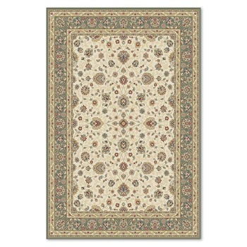 Covor lana 100% Bella 6462-1-51038, 80 x 150 cm, bej/turcoaz, clasic Covor lana 100% Bella 6462-1-51038, 80 x 150 cm, bej/turcoaz, clasic