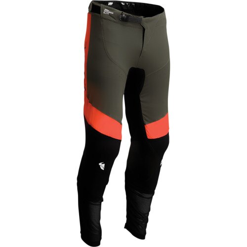 Pantaloni atv/cross Thor Prime Status, culoare negru/camo, marime 30