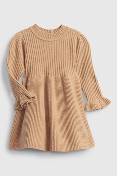 GAP, Rochie evazata din tricot, Bej GAP, Rochie evazata din tricot, Bej