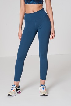 GAP, Colanti crop cu talie inalta, Albastru inchis GAP, Colanti crop cu talie inalta, Albastru inchis