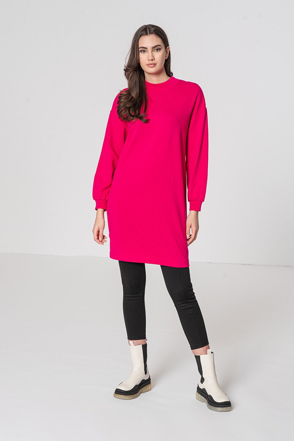 GAP, Rochie sport uni, Fucsia