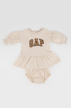 GAP, Rochie cu maneci lungi si chiloti, Maro camel GAP, Rochie cu maneci lungi si chiloti, Maro camel