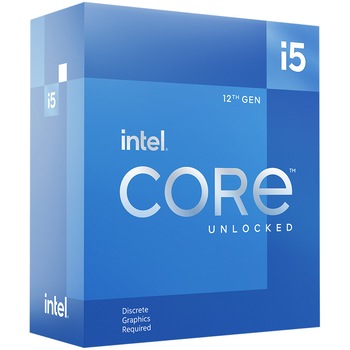 Procesor Intel® Core™ i5-12600KF Alder Lake, 3.7GHz, 20MB, fara grafica integrata, Socket 1700 Procesor Intel® Core™ i5-12600KF Alder Lake, 3.7GHz, 20MB, fara grafica integrata, Socket 1700