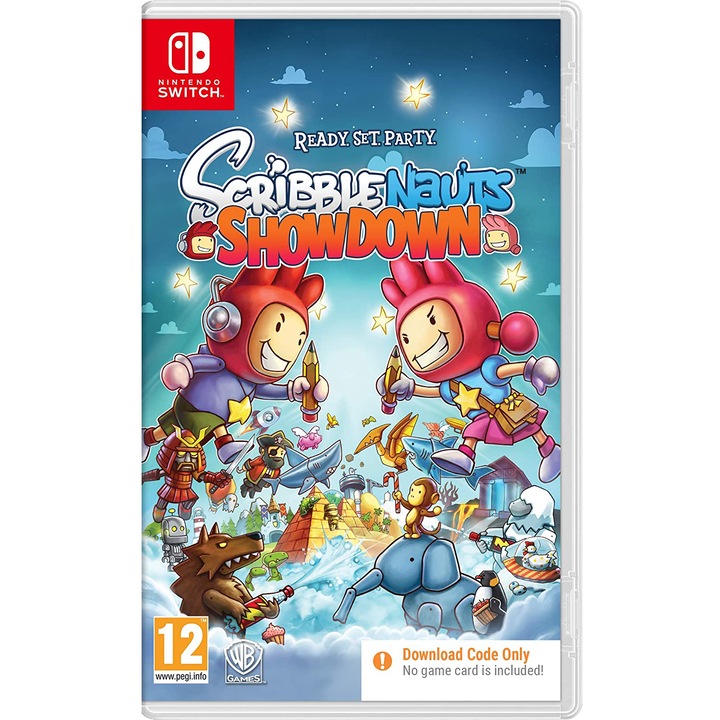 Joc Scribblenauts Showdown ( Code in a box) Pentru Nintendo Switch