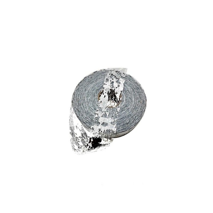 Folie pentru unghii false, MoonbasaNails, Smoke, 033, Argint