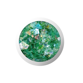 Folie, Ice MoonbasaNails, 3g, 003, Verde Folie, Ice MoonbasaNails, 3g, 003, Verde