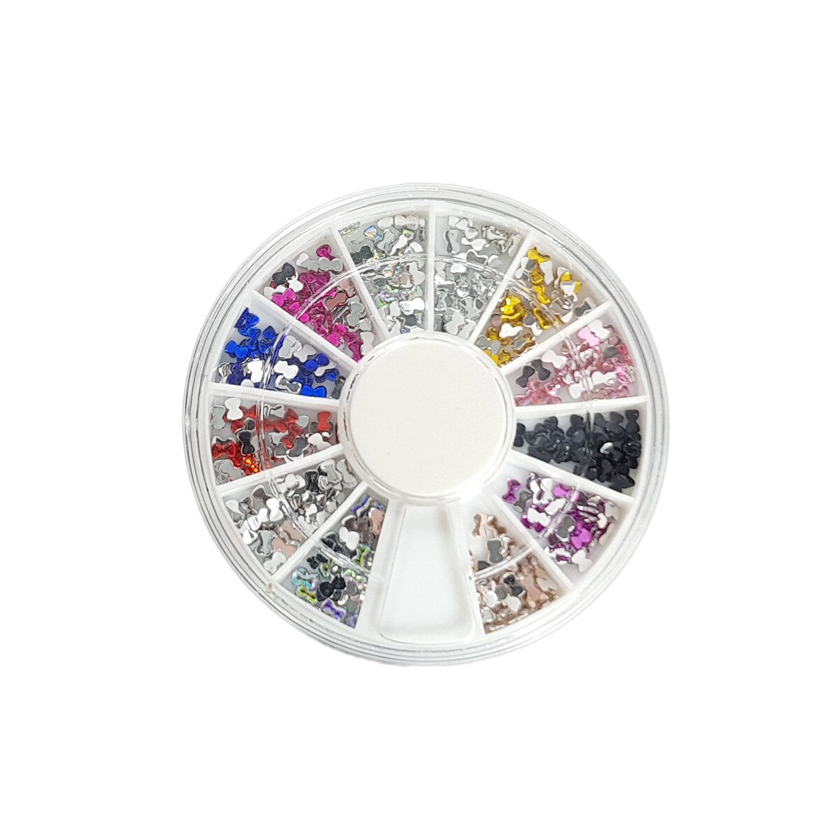 Set stras, MoonbasaNails, 1000buc, 342, Multicolor