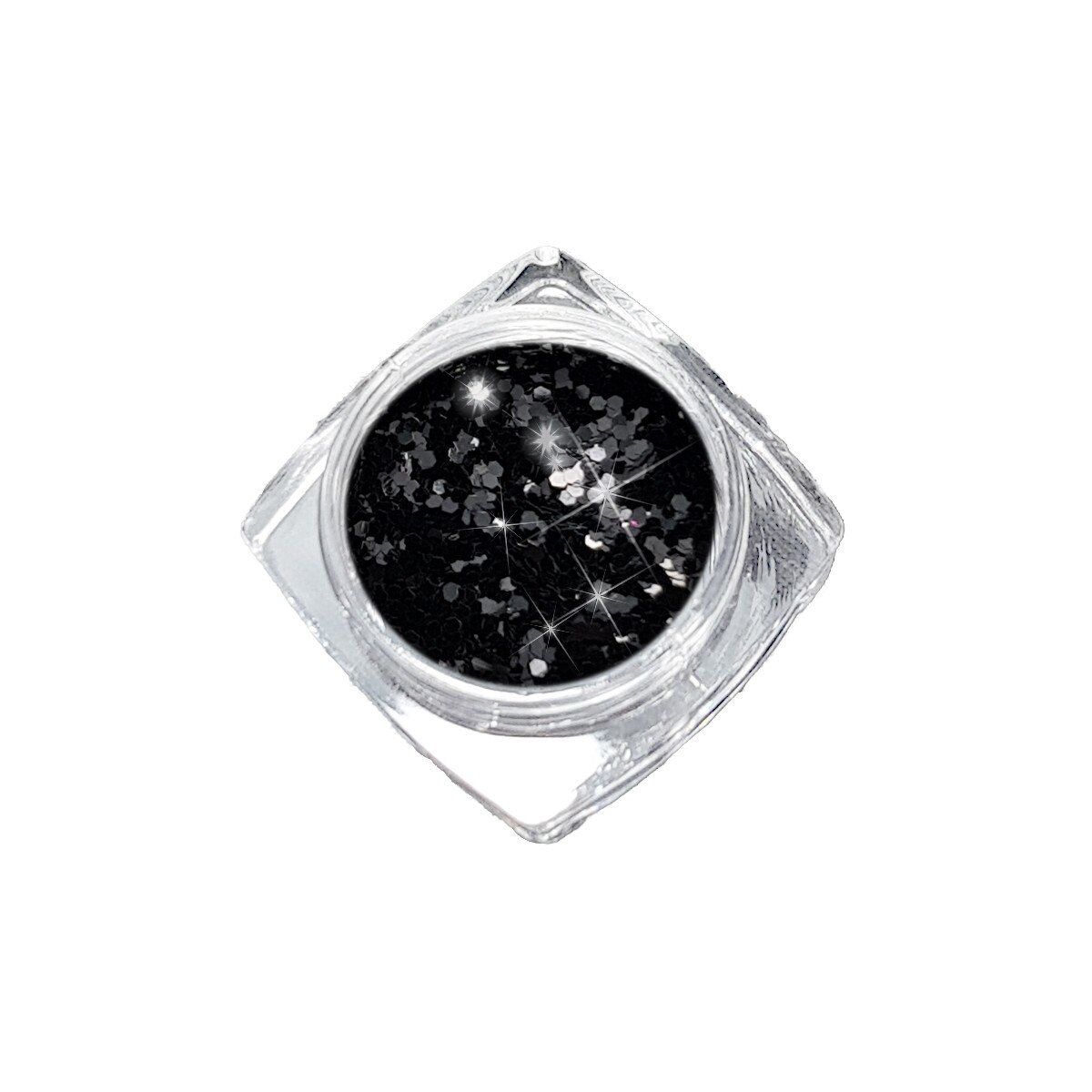 Paiete, MoonbasaNails, 3g, FL211, Negru