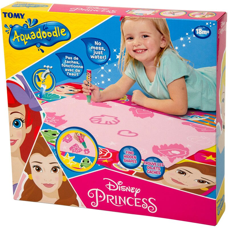 Covoras Tomy, Aqua Doodle, pentru desen cu apa Disney Princess