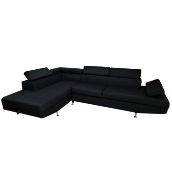 Coltar Rio, extensibil si cu lada de depozitare, dimensiuni 295 x 208 cm, stofa rezistenta la uzura, Etna 96 Gri inchis/ Negru, DR Coltar Rio, extensibil si cu lada de depozitare, dimensiuni 295 x 208 cm, stofa rezistenta la uzura, Etna 96 Gri inchis/ Negru, DR