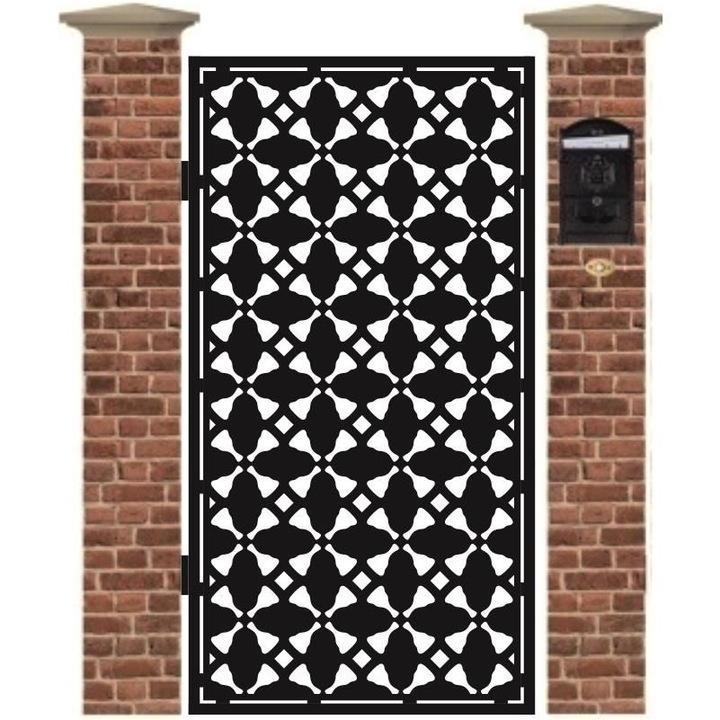 Poarta pietonala din tabla debitata cu plasma SERBIA 1940 x 990 mm