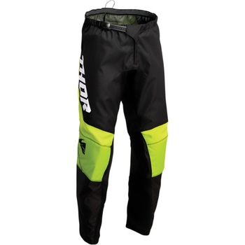 Pantaloni atv/cross Thor Sector Chev, culoare negru/verde, marime 32 Pantaloni atv/cross Thor Sector Chev, culoare negru/verde, marime 32