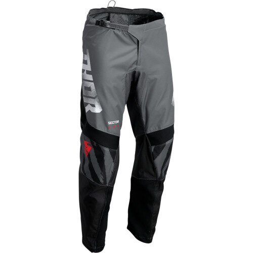 Pantaloni atv/cross Thor Sector Minimal, culoare gri/negru, marime 30