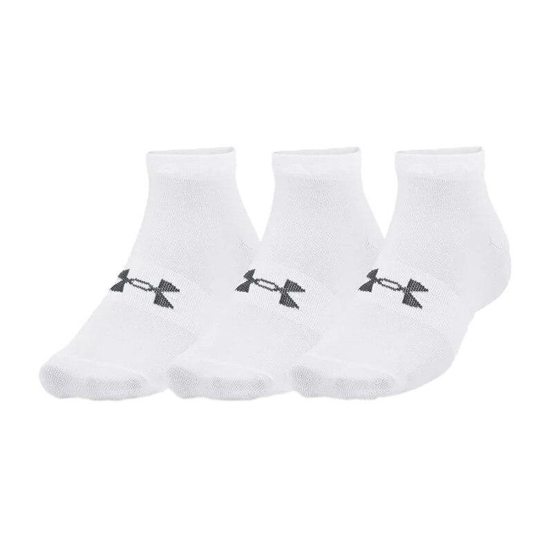 Set 3 Perechi Sosete Under Armour Essential Low 1365745-100, Barbati, Alb