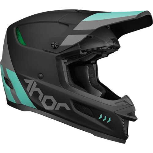 Casca cross/atv Thor Reflex, culoare negru/menta, marime L