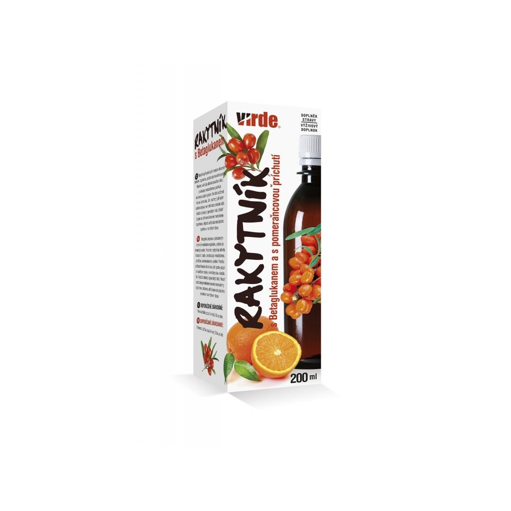 Sirop de fructoza cu catina si betaglucan Virde, 200 ml