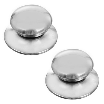 Set 2 manere pentru capac Orion, Argintiu Set 2 manere pentru capac Orion, Argintiu
