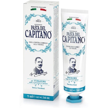 Pasta de dinti Pasta del Capitano 1905 Smokers toothpaste 75 ml Pasta de dinti Pasta del Capitano 1905 Smokers toothpaste 75 ml