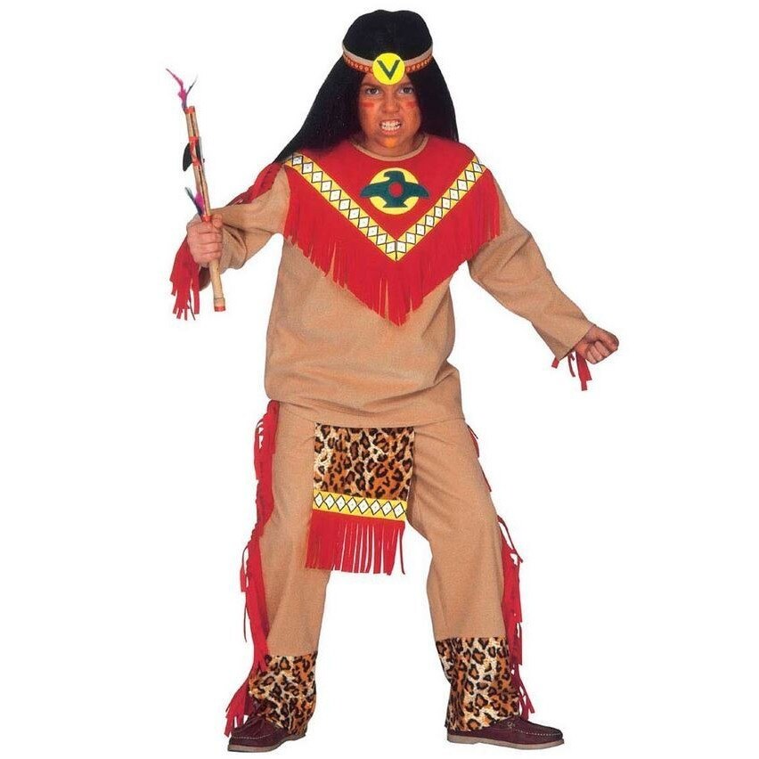 Costum indian carnaval pentru baieti 160 cm (11 - 13 ani)